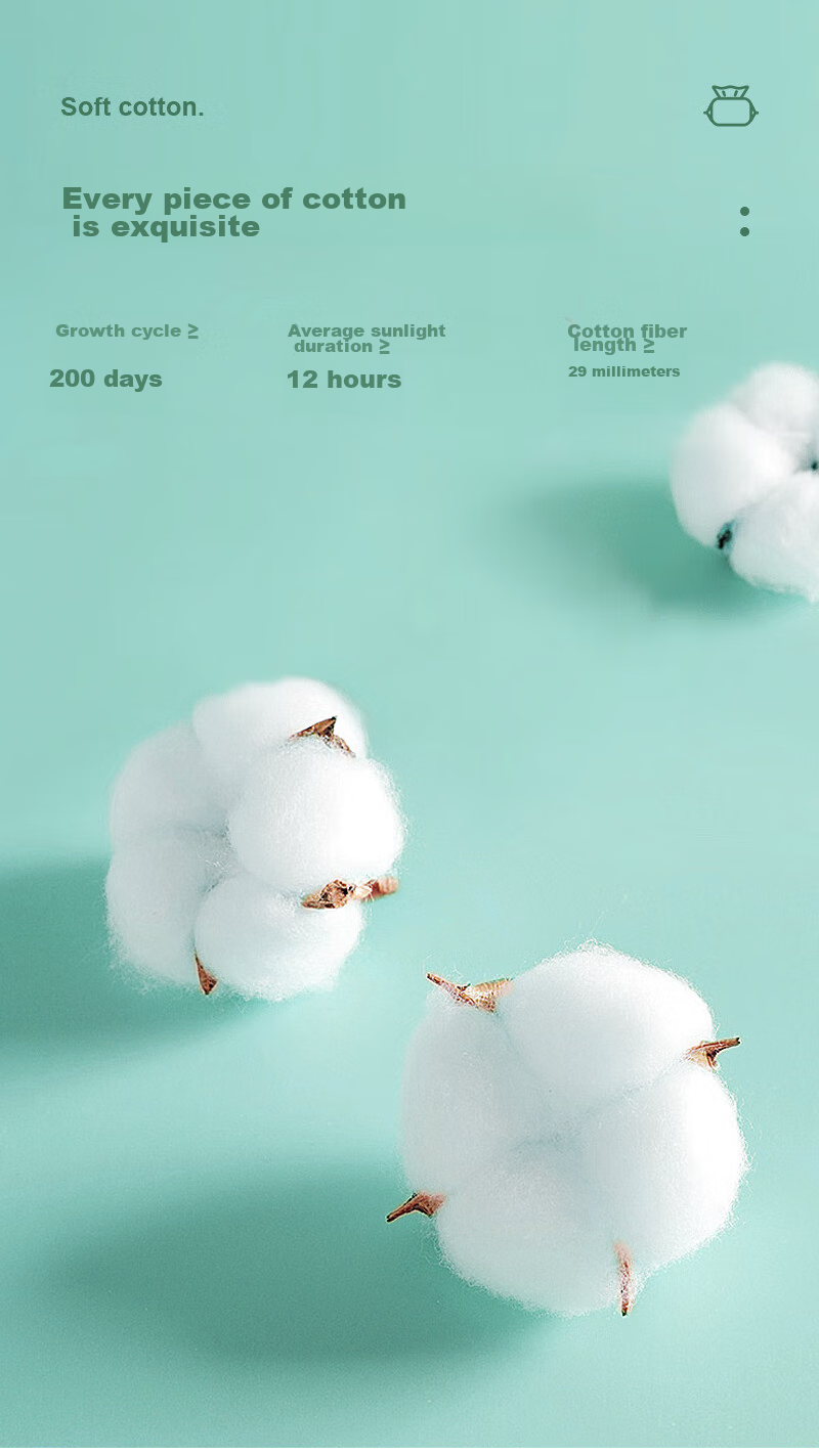 COTTON SHOOTS Disposable Face Towels, Pure Cotton Soft Wipes, Thickened Facial Cleansing Cloths, Hanging Family Pack, 2 Packs × 168 Sheets, 20*20cm 4