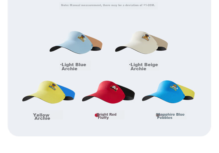PAW PATROL Children's Baseball Cap, Visor Sun Protection Hat, Boys' Sunhat, Girls' Sports Outdoor Sun Visor, Bright Red 12