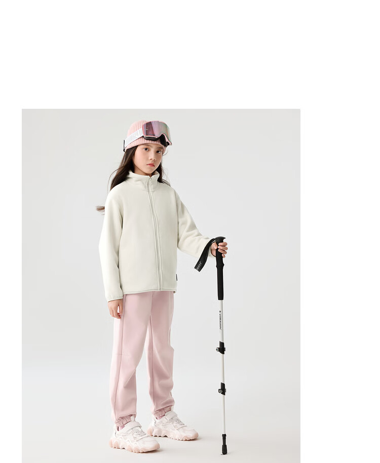 BALABALA Children's Clothing, Boys' Pants, Autumn And Winter Girls' Trousers, Big Kids' Joggers, Children's Long Pants with Fleece Lining 19