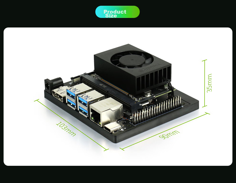 NVIDIA Jetson ORIN NX Super AI Development Kit 8/16GB Core Development Board 157Tops 17