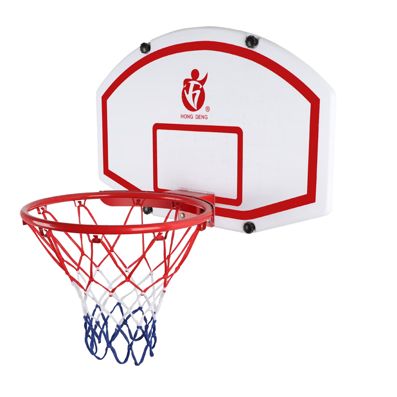 Hongdeng No-Drill Children's Basketball Hoop, Indoor And Outdoor Wall-Mounted Basketball Frame, New Year Gift for Boys