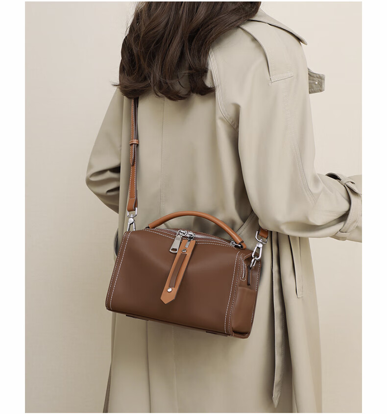 Viney Leather Handbag for Women, Large Capacity Pillow Bag, Light Luxury Crossbody Shoulder Bag, Practical Birthday And Mother's Day Gift for Mom 4