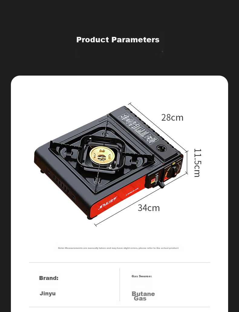 Jinyu Outdoor Camping Stove, Explosion-Proof Camping Cookware, Cassette Stove, Gas Stove for Home Use, Outdoor Magnetic Stove for Home 21