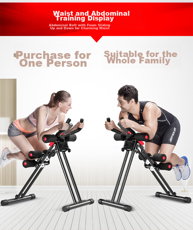 DDS Abdominal Fitness Equipment, Abdominal Crunch Machine, Home Exercise Equipment, Lazy Person's Abdominal Workout Device, 6503G 8
