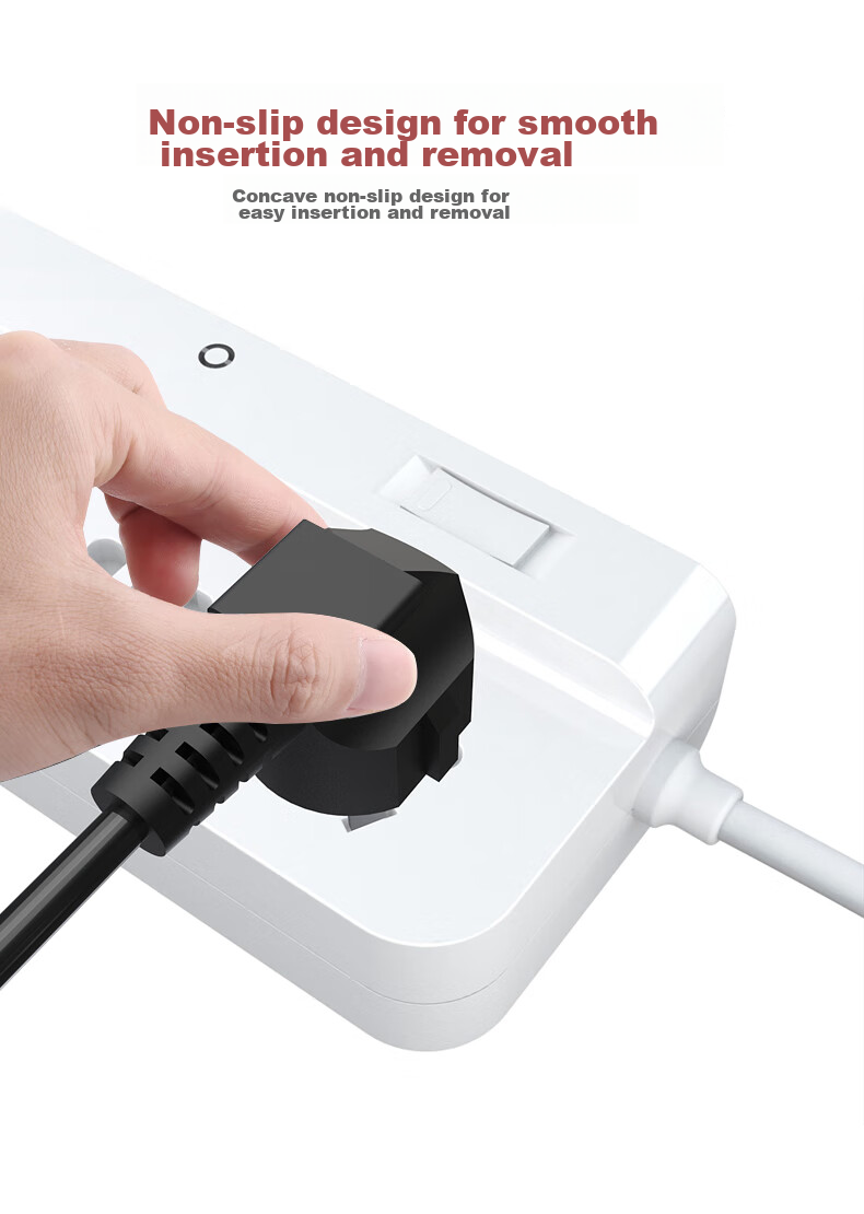 Elei Computer Power Cord, 1 Meter, National Standard Three-Prong Universal, Suitable for Rice Cookers, Desktop Computers, Monitors, Printers, Power Connection Cable, Adapter Plug 7