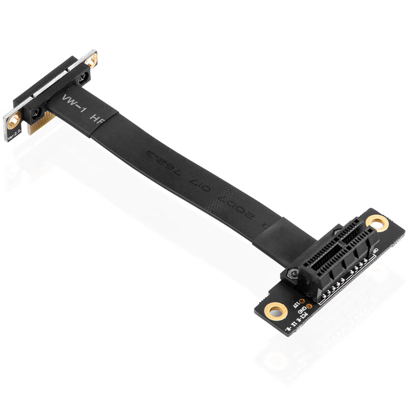 魔羯 MOGE MC22201 PCI-E x1延长线 pcie3.0延长扩展x1转x1 连接转接线 PCIE延长线