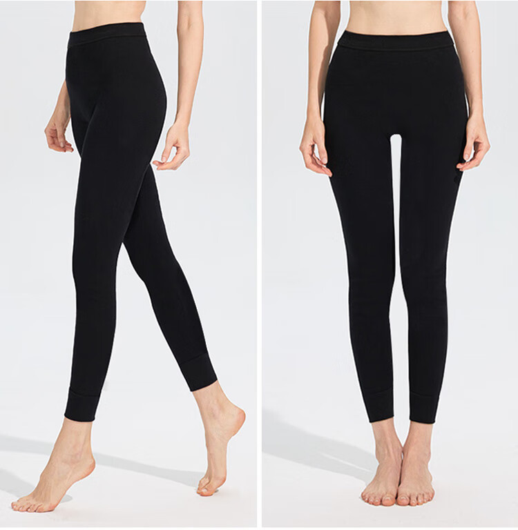 XUEXIMAN Women's Pure Cotton Long Johns, Single Piece All-Cotton Thermal Underwear, Base Layer Pants, Cotton-Lined Leggings, Plus Size Warm Pants for Autumn And Winter Seasons 15