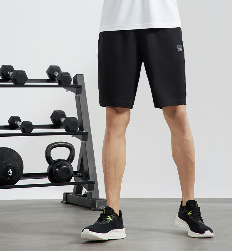 361° Men's Spring Summer Five-Point Shorts Running Fitness Training Casual Knit Pants 652624706-2 8