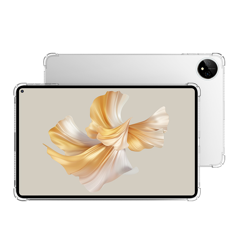 BIAZE Compatible with Huawei MatePad Pro Case, Suitable for 2024/2022 Models of Huawei Tablets, 11-Inch Protective Cover, TPU Slim Transparent Shockproof PB353-Transparent White