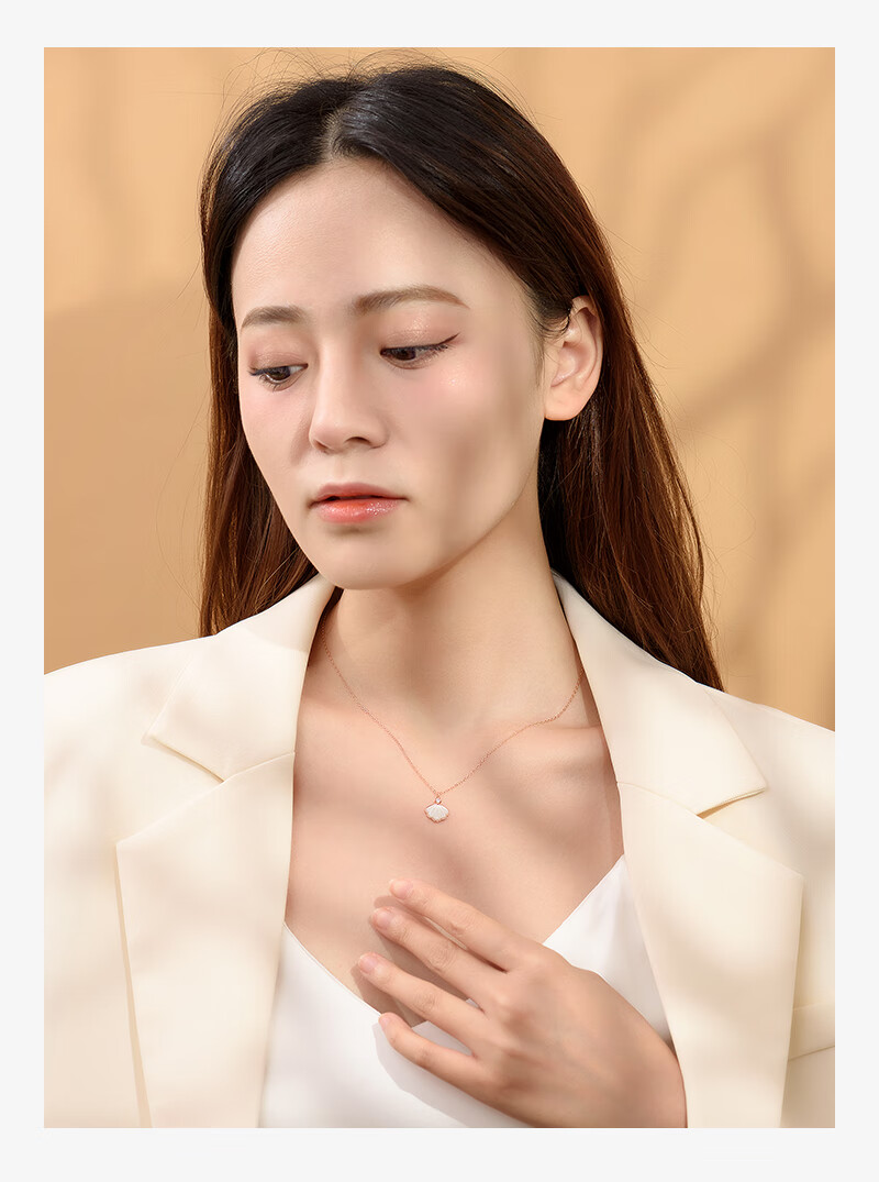 MANHE S925 Silver Necklace for Women, 2026 New Style, Luxurious High-End Feel, Practical Birthday Gift for Wife Or Girlfriend 10