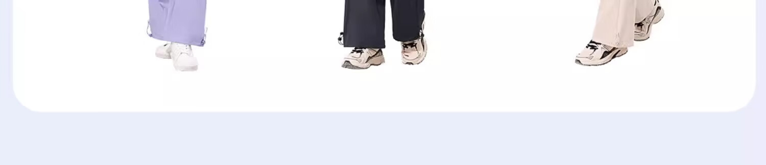 CAMEL Women's Paratrooper Cargo Pants High-Waist 2025 Spring/summer New Loose Straight-Leg Pants Breathable Sun Protection Casual Pants L 13