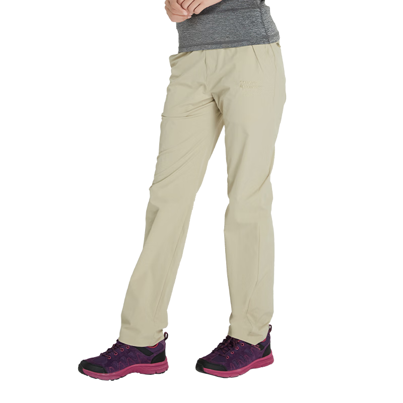 ALPINT MOUNTAIN Er'mengtou Business Stretch Quick-Dry Pants for Women, Summer Lightweight Outdoor Hiking Trousers, Breathable Trekking Pants