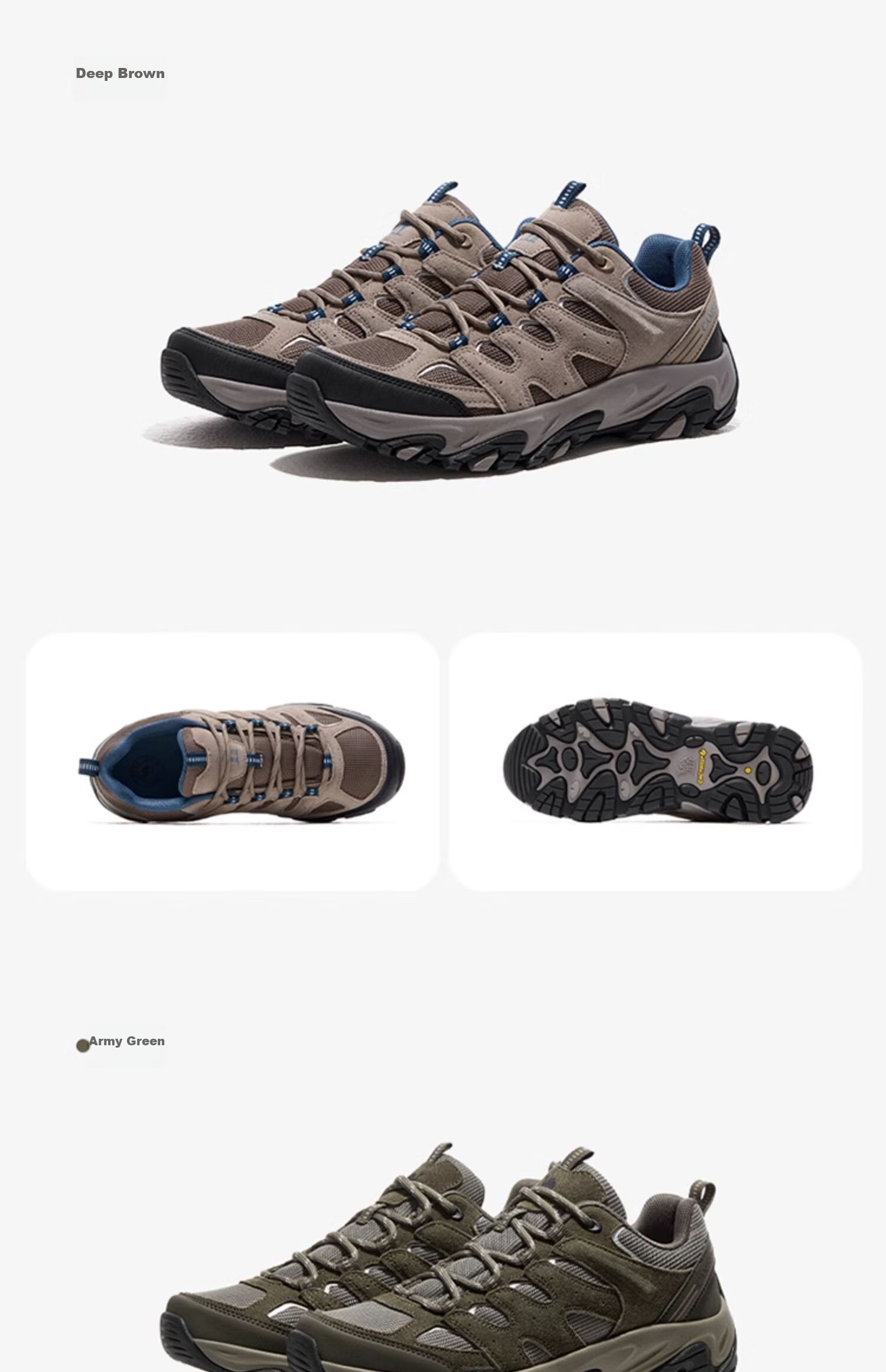 CAMEL [Wang Junkai's Choice - Triumphant] Hiking Shoes for Men And Women, Outdoor Non-Slip Wear-Resistant Climbing Sports Shoes 19
