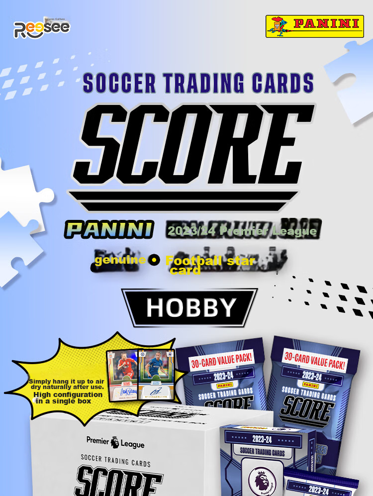 PANINI 2023-24 Score Premier League Football Star Card Fat Pack 1