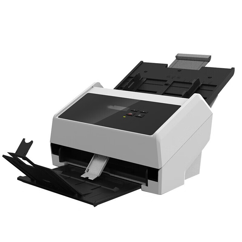 Hanvon HW-8140 High-Speed A4 Office Scanner with Automatic Document Feeder, High-Definition Dual-Side Color Contract Scanning, PDF Output with OCR, Compatible with Domestic Operating Systems