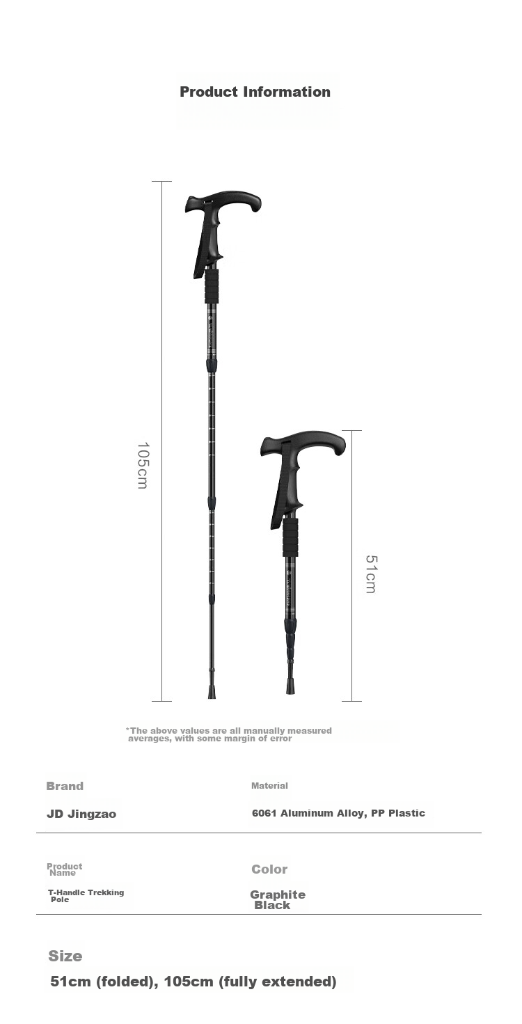 JD Original Aluminum Alloy Elderly Walking Stick, Four-Legged Cane, Stable Non-Slip Walking Stick for Seniors, Lightweight And Portable 17