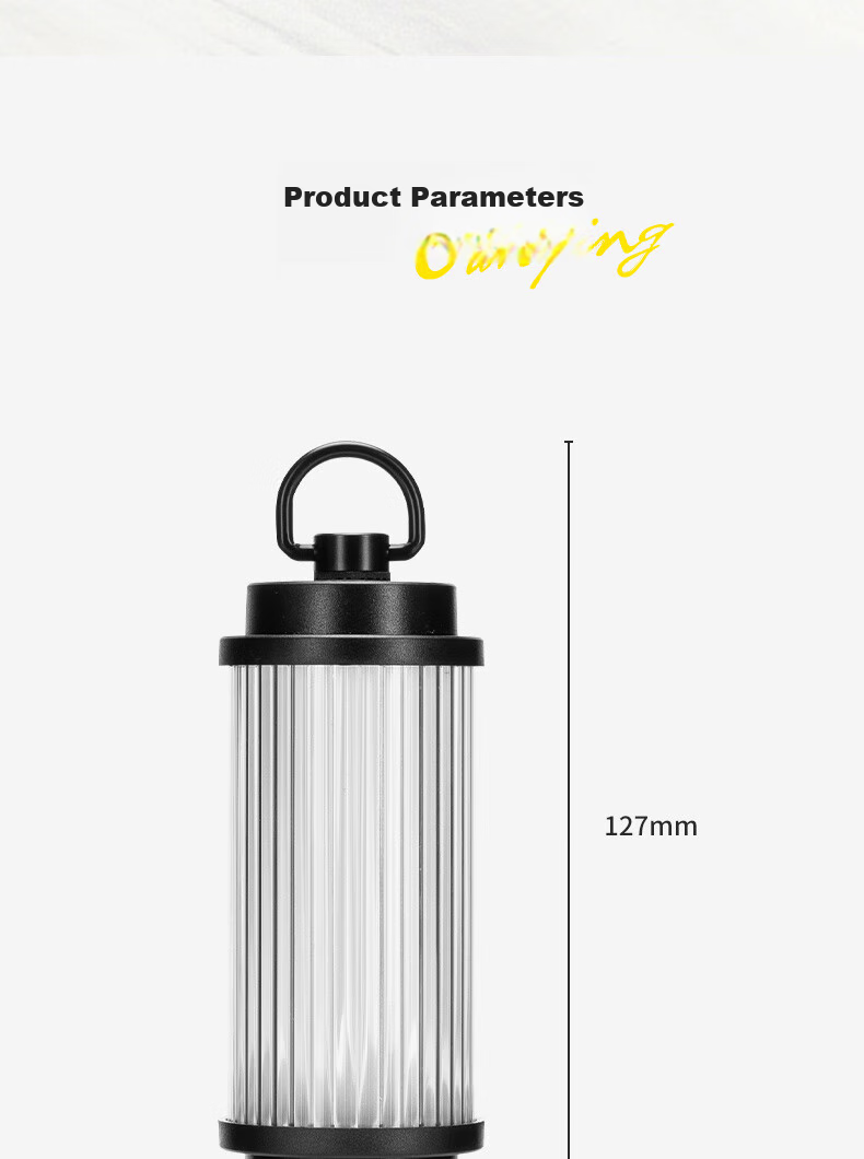 E-Rover Multi-Functional Camping Light, Outdoor Tent Light, Long Battery Life, Ambient Light, Illumination Tent Light, USB Rechargeable 9