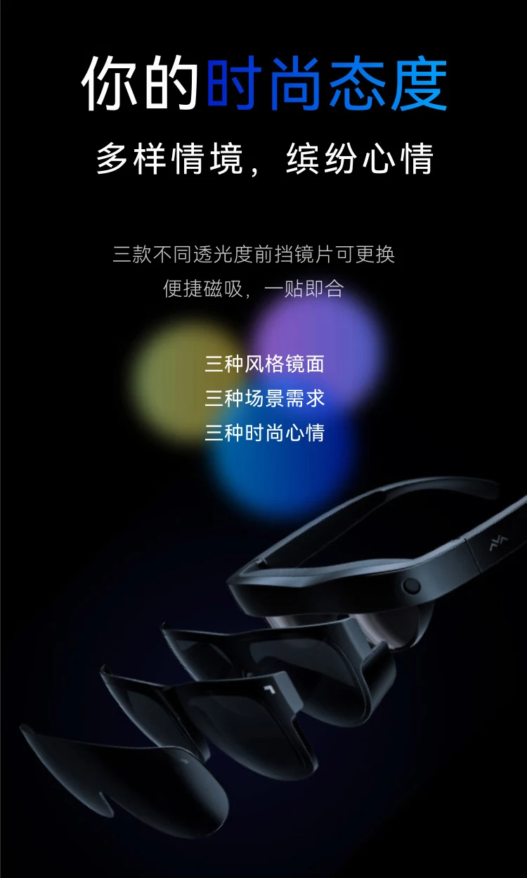Thunderbird smart glasses Air AR smart glasses high-definition 140-inch 3D game viewing mobile phone computer screen projection non-VR glasses support all devices Thunderbird Air+screen projector+HDMI converter Thunderbird smart glasses Air AR smart glasses high-definition 140-inch 3D game viewing mobile phone computer screen projection non-VR glasses support all devices Thunderbird Air+screen projector+HDMI converter