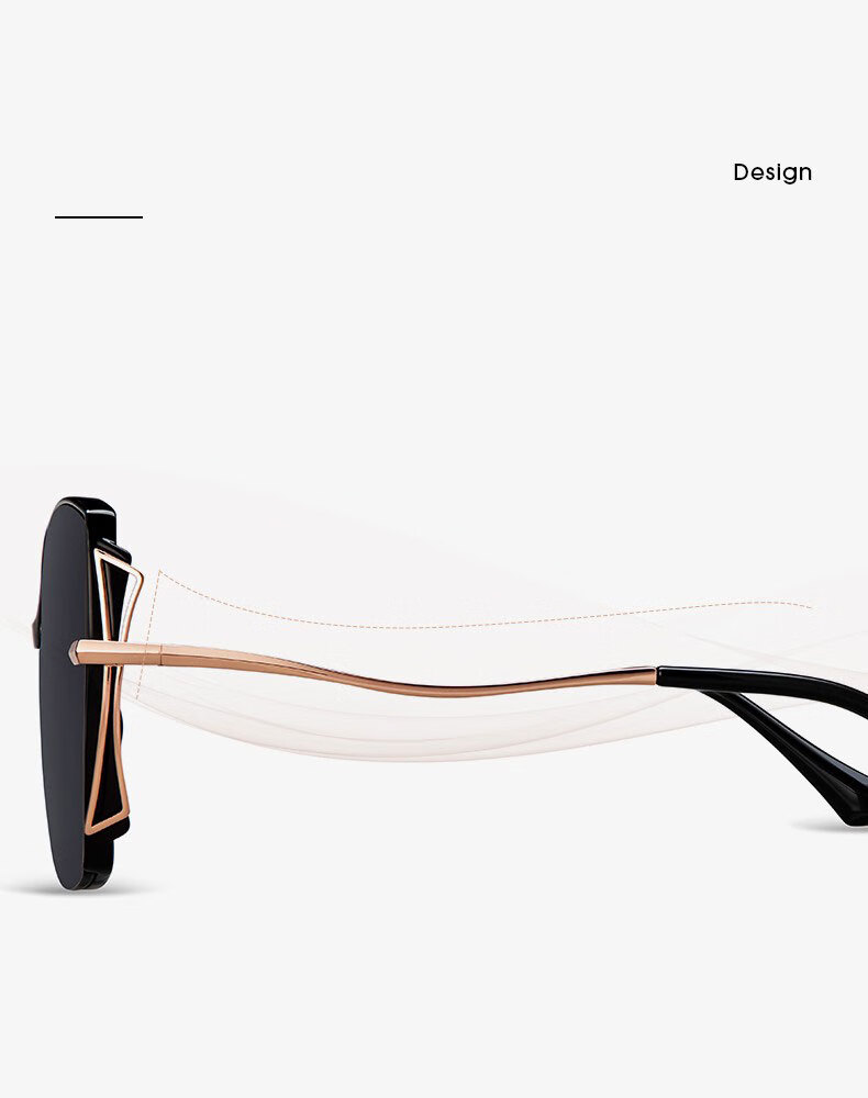 Helen Keller Polarized Sunglasses for Women Driving Sun Protection Large Frame Gift Eyewear H8928H13 3