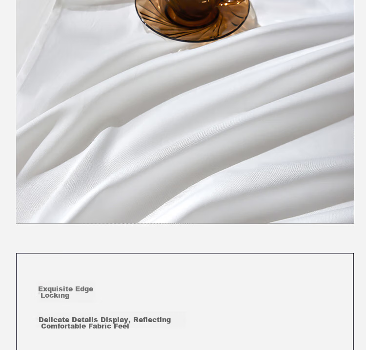 ZiiU Pure Cotton Bed Sheet Single Piece, 80-Count Sateen White Hotel Double Bed Sheet for 1.8-Meter Bed, 245x270cm 12
