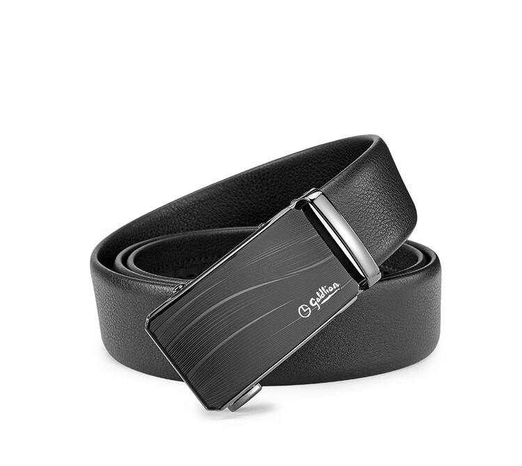Goldlion Men's Belt with Automatic Buckle, Fashionable Trouser Belt Gift Box, Birthday Present 1
