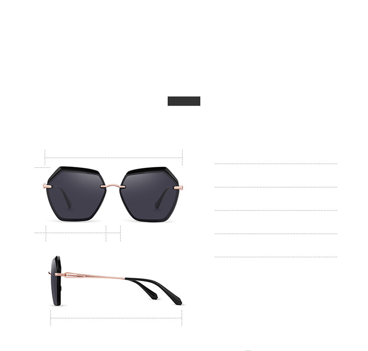 HELEN KELLER Polarized Sunglasses for Women, UV Protection, Korean Style Large Frame, Sun Protection, Gift, Driving Glasses for Car Use 2