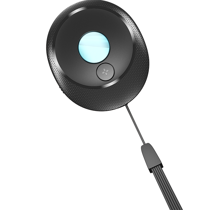 Pisen Hotel Camera Detector, Anti-Peeping Anti-Recording Rechargeable Small Infrared Scanning Camera Inspection Device Anti-Monitoring for Travel Suitable for Hotels And Guesthouses, Black