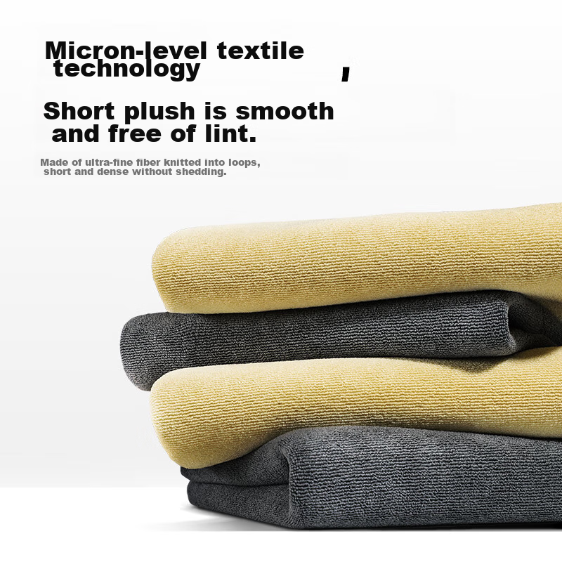 W&P Car Wash Towel, Specialized Towel for Car Cleaning, Lint-Free Absorbent Fiber Towel, Large Size Car Cleaning Cloth