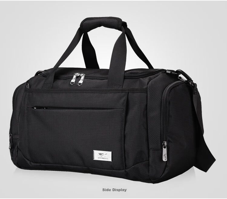 SEPTWOLVES Large Capacity Travel Bag, Sports Fitness Bag, Luggage Bag for Men And Women, Shoulder Handbag, Short-Distance Business Trip, Independent Shoe Compartment, Spring Festival Travel 18