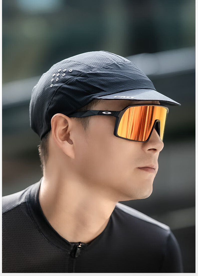 PMT Cycling Visor Cap Unisex Summer Bicycle Elastic Helmet Liner Road Bike Sun Protection Breathable Cap, Black 2