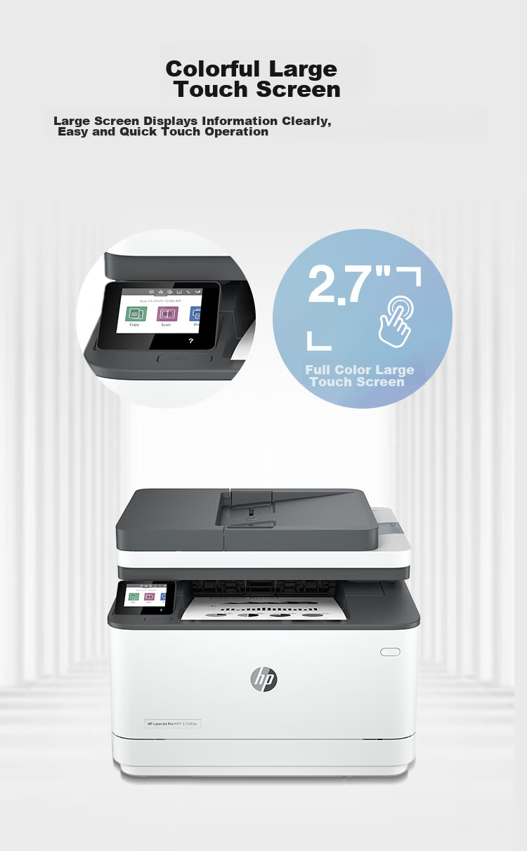 HP M227fdw Laser Wireless Duplex Printer, Wireless All-In Home Printer, Duplex Printing, WeChat Printing, Printer Copier Scanner Fax Machine 6