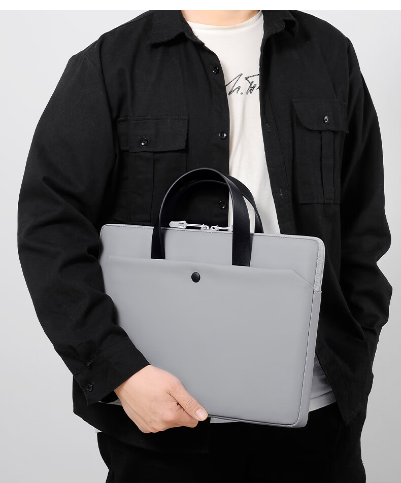 DiyiGongfang Laptop Bag, 13.3-Inch, Suitable for Apple MacBook Air, Lenovo Xiaoxin Pro 14, Huawei Honor, Dell, HP, Business Lightweight Handbag for Men And Wome 15