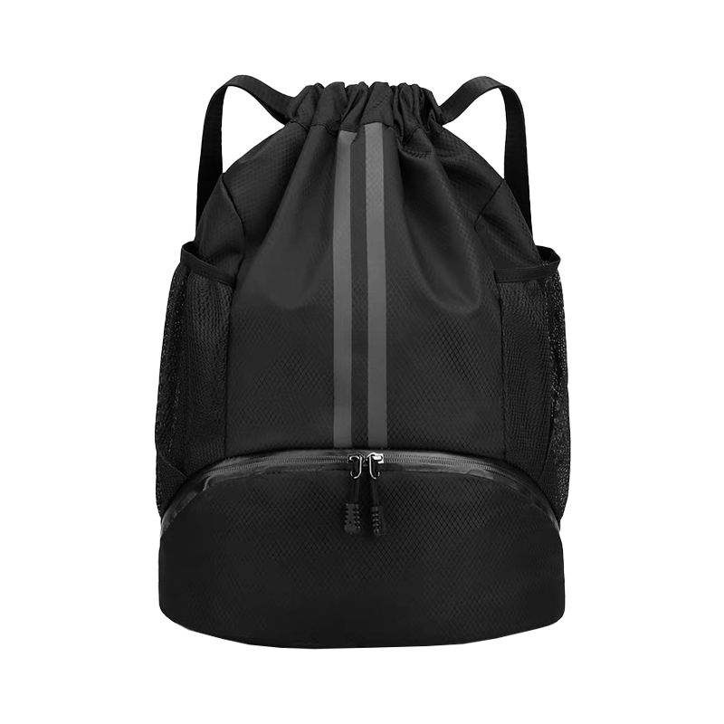 VICTORIATOURIST Sports Bag for Men Wet and Dry Separation Swimming Bag Basketball Bag Football Backpack Training Fitness Drawstring Shoulder Backpack