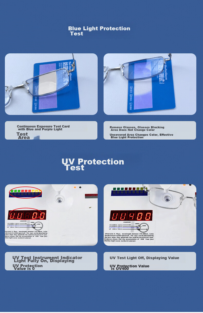VGO Reading Glasses for Men And Women, Fashionable Ultra-Light High-Definition Anti-Blue Light Bifocal Glasses for Elderly, Model 9602 Black Silver 300 Degrees 16