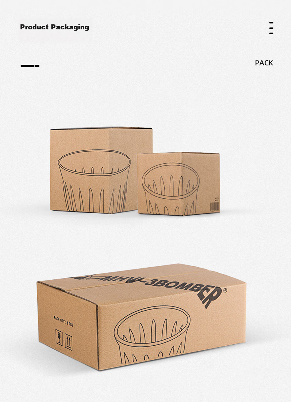 MHW-3BOMBER Bomber [Gift] Coffee Glass Cup, Australian White Cup, Transparent Simple Retro Dirty Americano Latte Art Cup 20