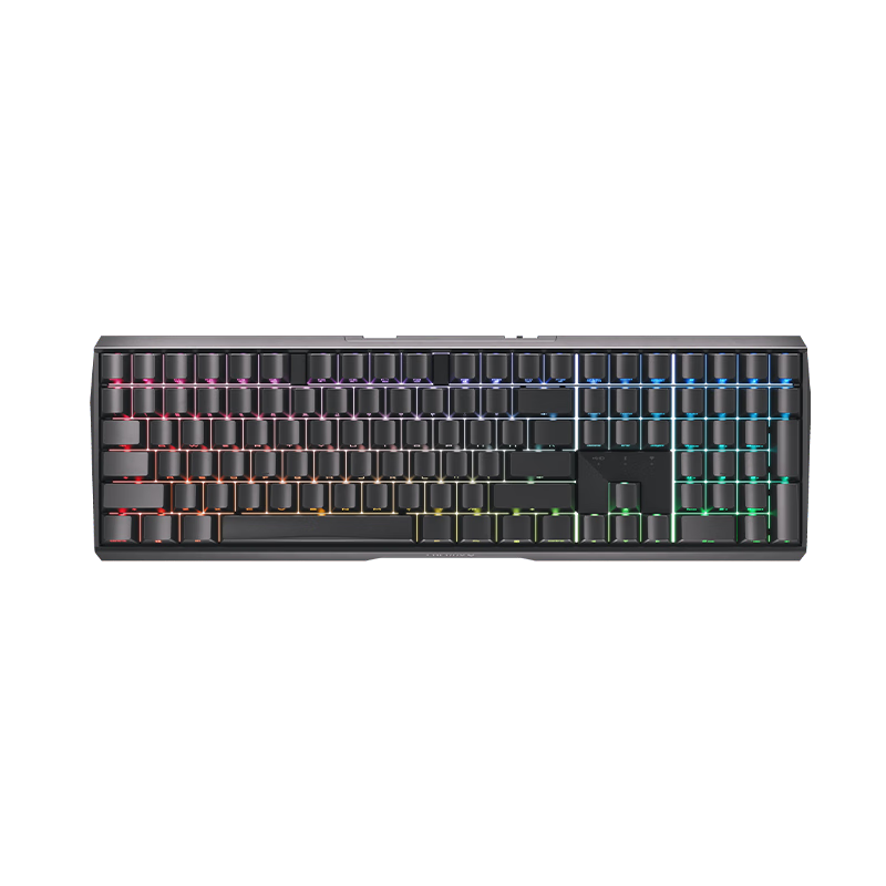 CHERRY MX3.0S Wireless Keyboard, Mechanical Keyboard with 108 Keys, Gaming And Office Computer Keyboard, Bluetooth Tri-Mode RGB Lighting Compatible with Windows/Mac