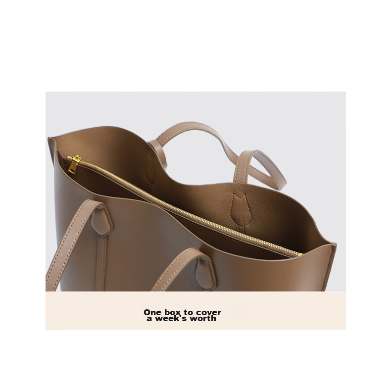 Viney Leather Handbag, Large Capacity Tote Bag for Women, Shoulder Bag And Handbag, Practical Birthday And Mother's Day Gift for Mom 3