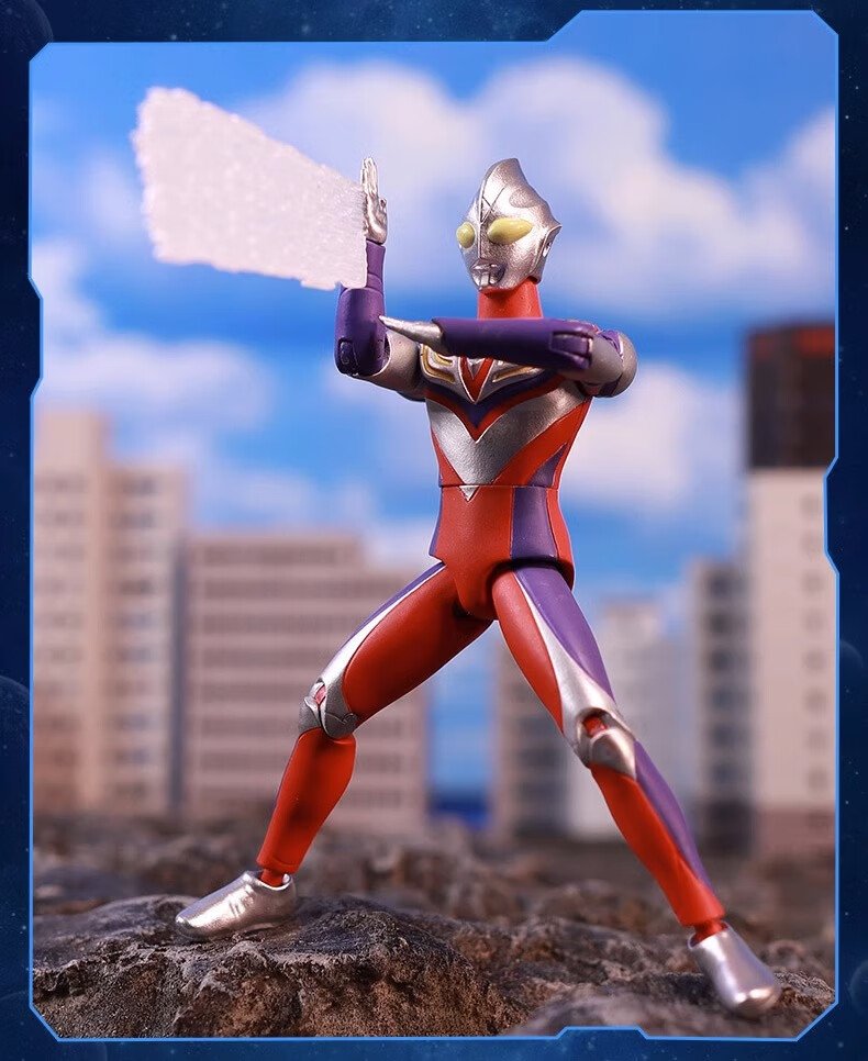 LDCX Dainade Kaijizetao Ultraman Action Figure Set Toy for Boys Children's Birthday Christmas Gift Box 15