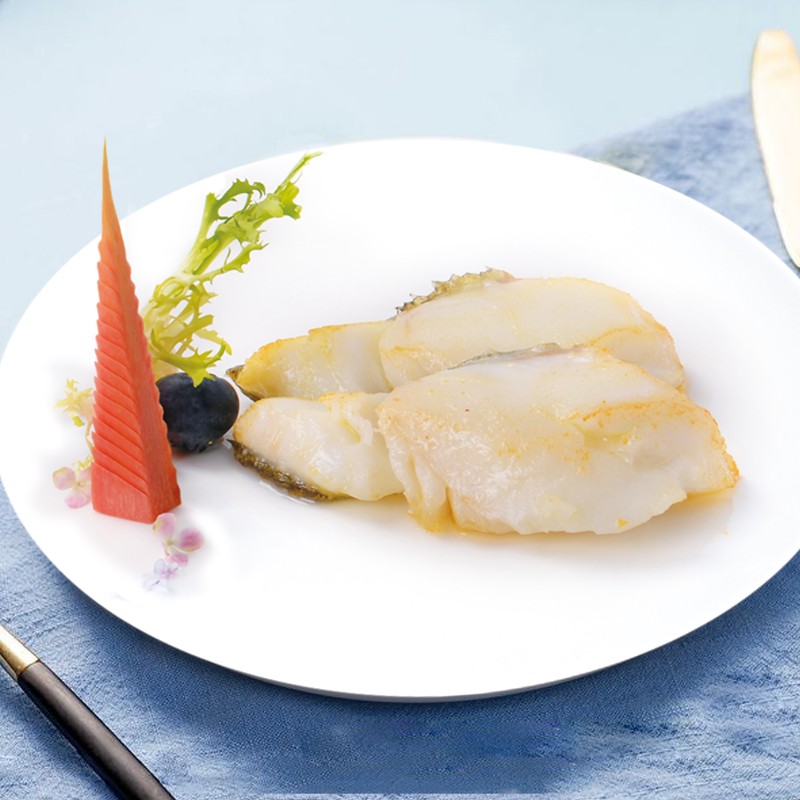 蓝雪冷冻挪威北极鳕鱼柳150g 宝宝儿童装钩钓去刺去骨真鳕鱼海鲜水产