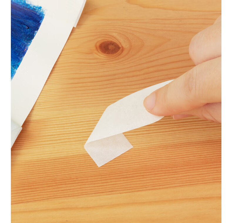 Deli Masking Tape 20mm x 20y x 145μm Art Craft Color Separation Renovation Protective Film Paint Brush Protection Non-marking Study Supplies 6 Rolls 30667 10