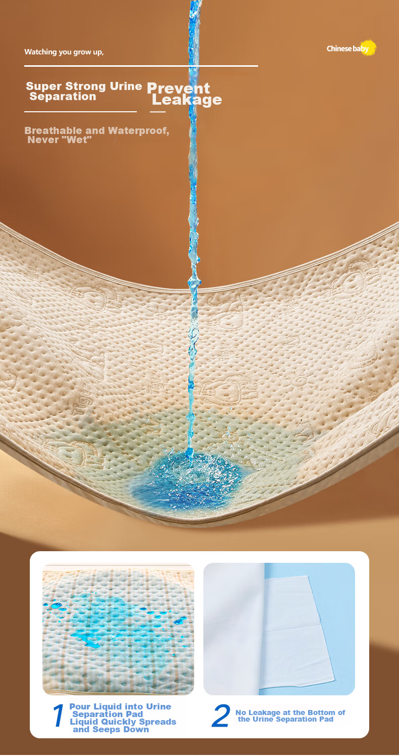 Nanjiren Waterproof Breathable Washable Pure Cotton Incontinence Pad for Babies And Elderly Care (50*70 Cm) 9
