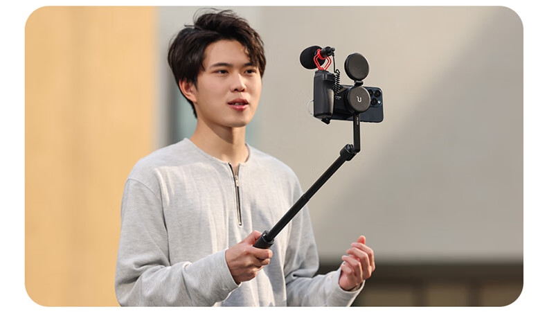 Ulanzi MA35 Magnetic Horizontal And Vertical Phone Bluetooth Stabilizer Remote Control Handheld Steady Cam for Photography, Video Recording, Selfie, Vlog, Anti-Shake Travel Photography Gadget 15