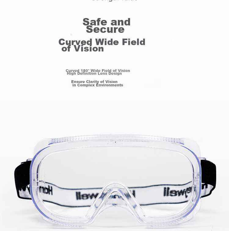 Honeywell Safety Goggles 200300 Windproof Glasses Industrial Dust-Proof Liquid Splash Pollen Catkin Protective Eyewear LG100A 16