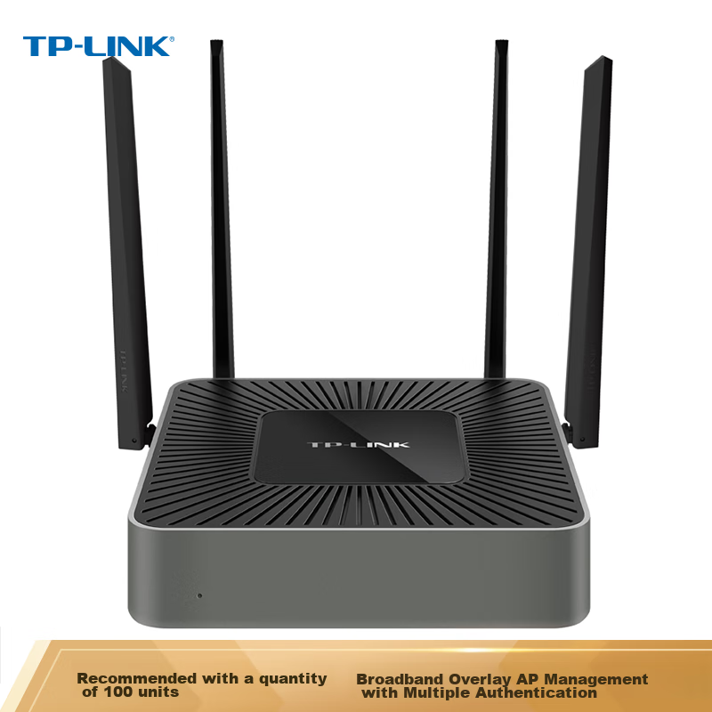 TP-LINK 5G Dual-Band Dual-Gigabit Enterprise Router, 1200M Wireless Home And Commercial High-Speed Router, WiFi Wall-Penetrating/VPN/Gigabit Port/AC Management, TL-WAR1208L