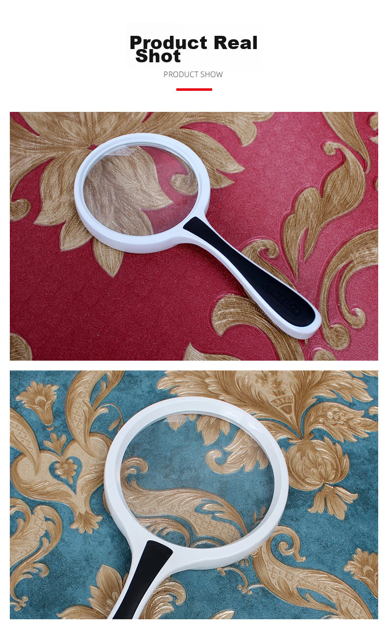 KENKO Japanese Handheld Reading Magnifier (With Auxiliary Magnifier) PKC-025 9