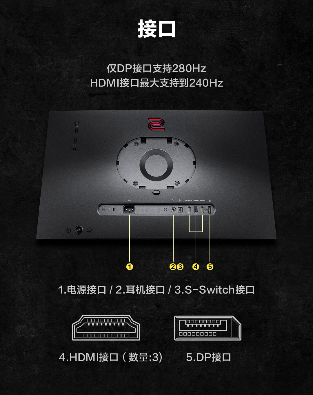 卓威 XL2546X+ 职业电竞显示器上市:24.1 英寸、原生 280Hz,4399 元