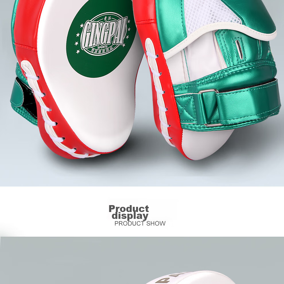Jingpai Boxing Target, Muay Thai Training Equipment, Punching Bag, Kickboxing Shield Target, Hand-Held Taekwondo Practice Target, Gree 11