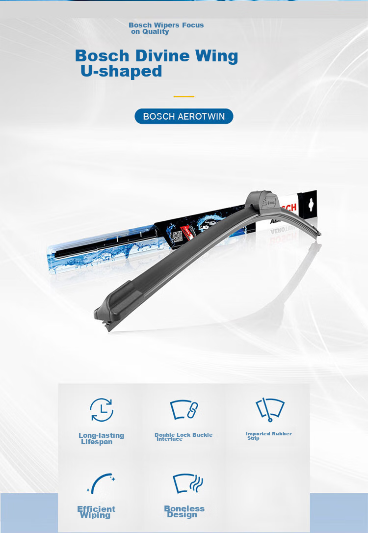 BOSCH Universal Windshield Wiper Blades 26/18, Compatible with Lexus ES200, 260, 300, GS200t 1