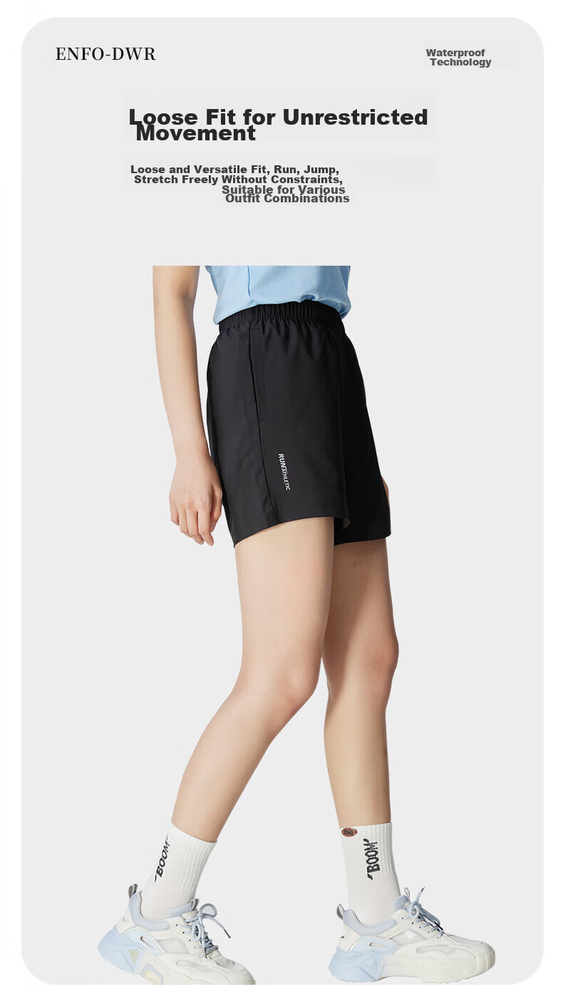 CAMEL Men's Sports Shorts, 2024 Spring And Summer New Style, Woven Quick-Dry Breathable Cool Casual Shorts for Women, 6002 6