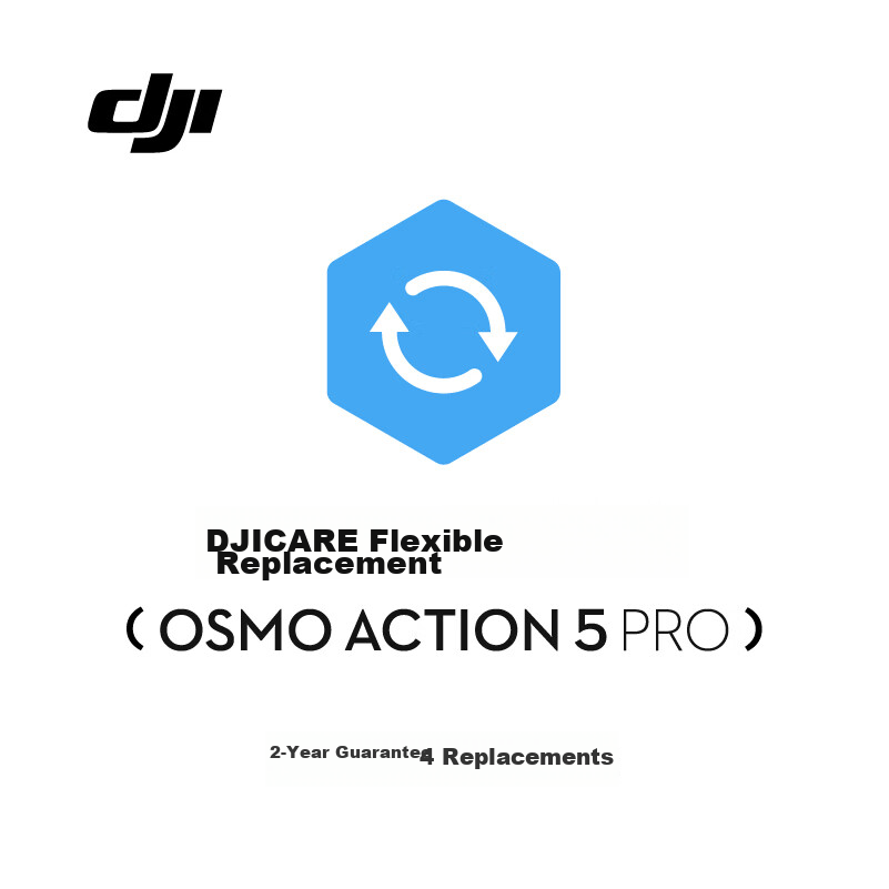 DJI Osmo Action 5 Pro Ruyixinhuan 2-Year Physical Card